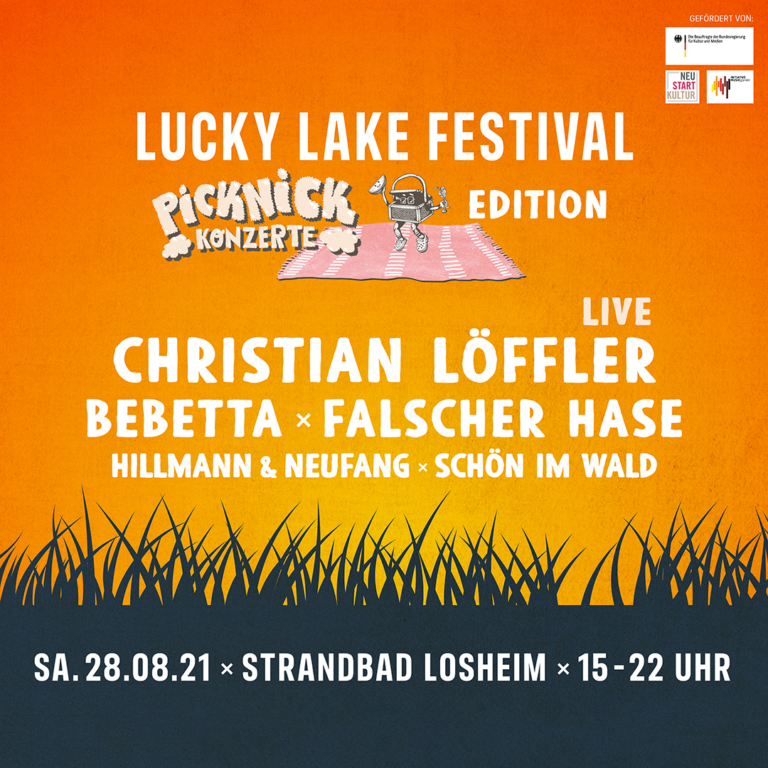 LUCKY LAKE FESTIVAL „Picknick Edition“ Picknick Konzerte live in
